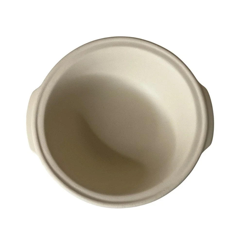The Pampered Chef Unglazed Stoneware Baking Bowl 12